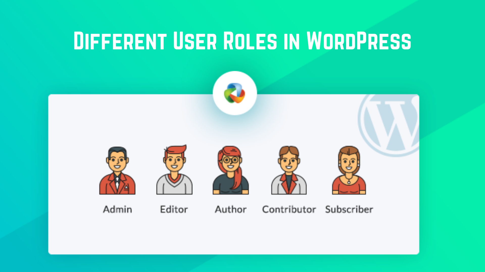different user roles in wordpress