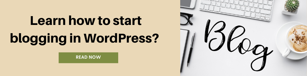starting wordpress blog